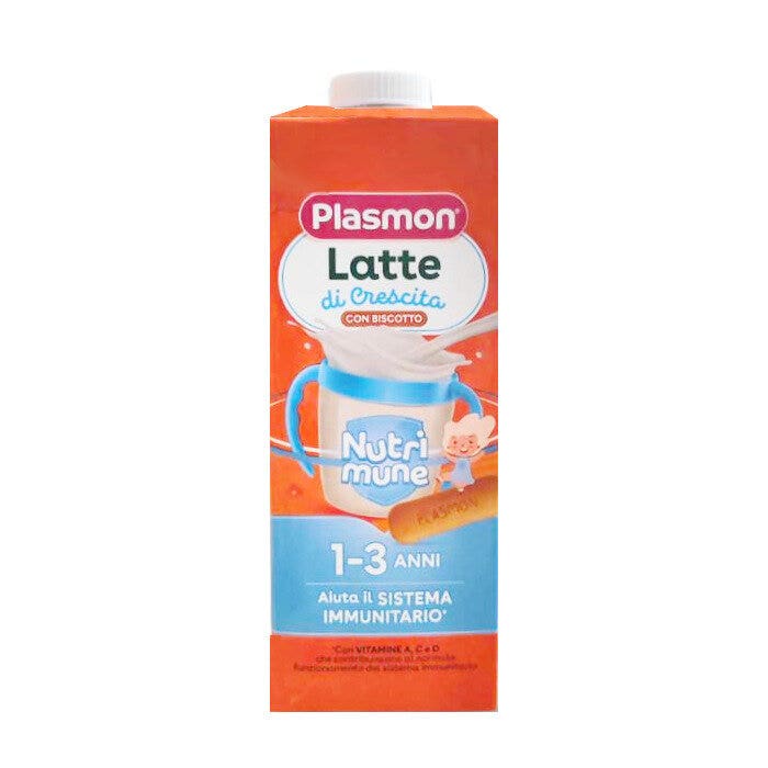Plasmon Latte Di Crescita Nutrimune Con Biscotto 1-3 Anni 1 Litro-4