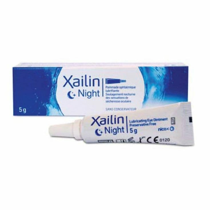 Xailin Night Unguento Lubrificante Oftalmico 5g-1