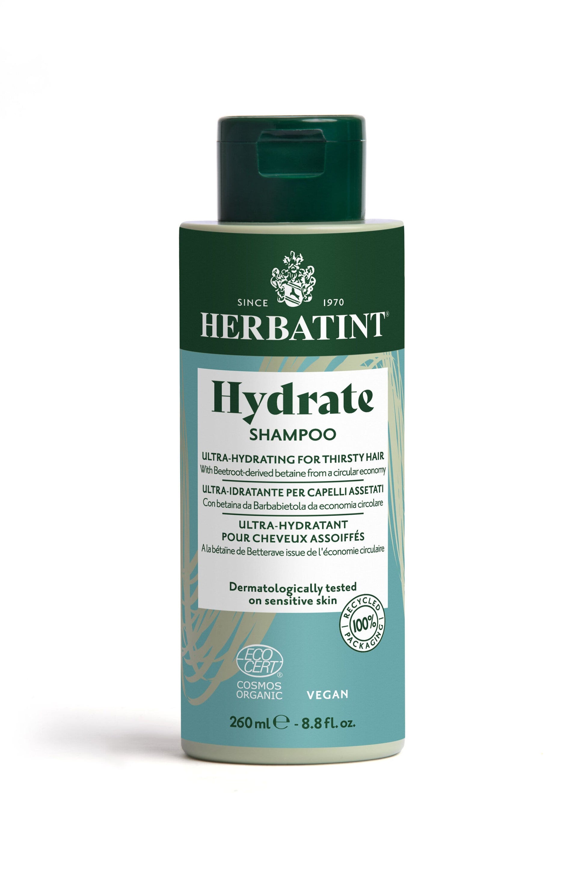 Herbatint Hydrate Shampoo Idratante 260ml-6