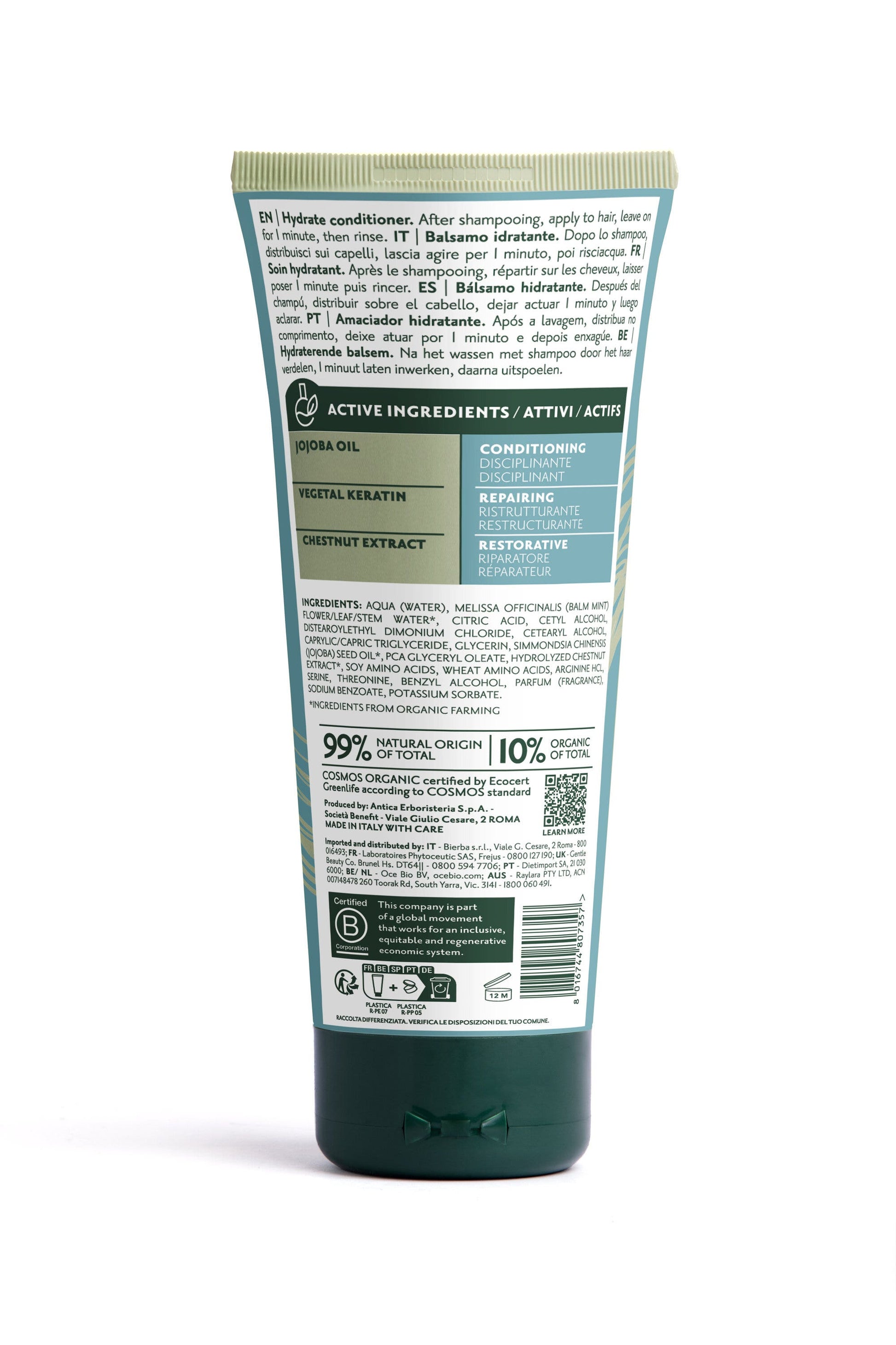 Herbatint Hydrate Conditioner Balsamo Idratante 200ml-2
