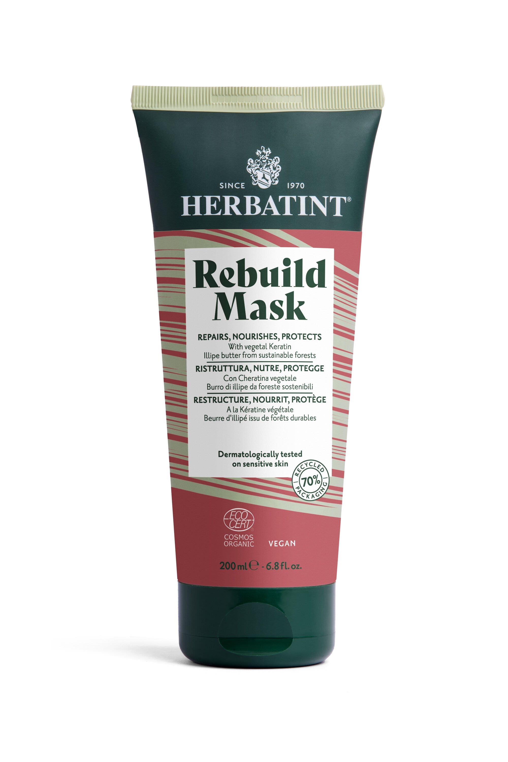 Herbatint Rebuild Mask Maschera Ricosituente 200ml-8
