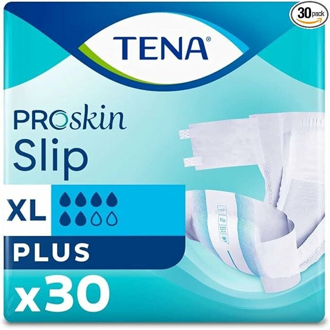 Tena Slip Plus XL Confezione Da 30 Pannoloni-1