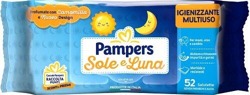Pampers Sole e Luna 52 Salviette-1