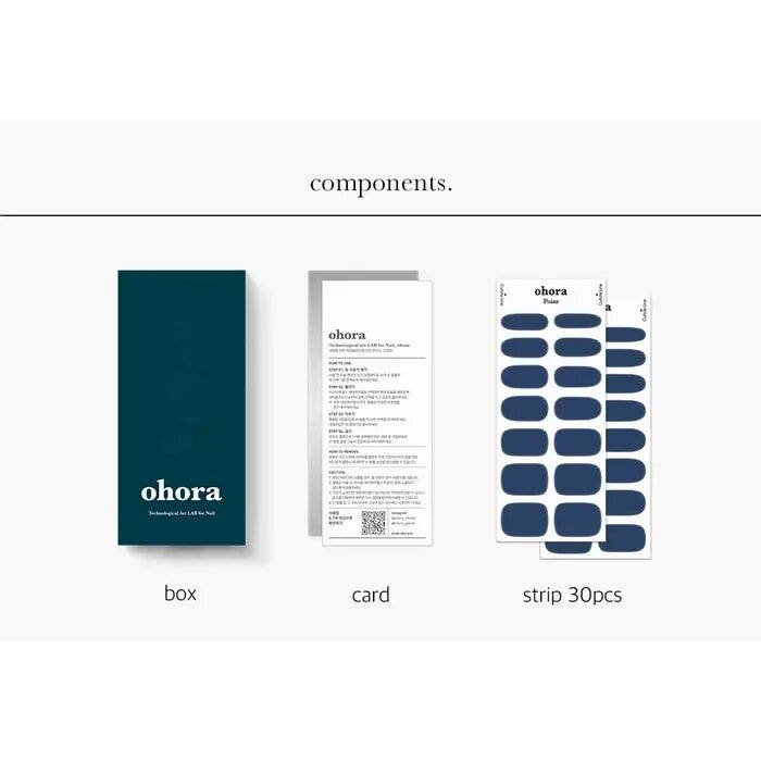 Ohora Gel Nails Smalto Adesivo 071 Cream Indigo-2