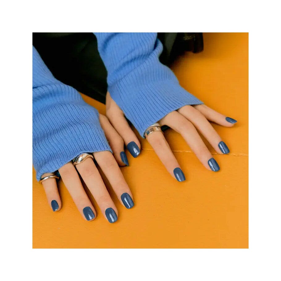 Ohora Gel Nails Smalto Adesivo 071 Cream Indigo-3