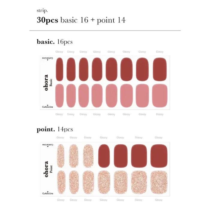 Ohora Gel Nails Smalto Adesivo 48 Hemish-2