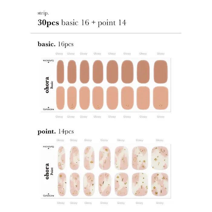 Ohora Gel Nails Smalto Adesivo 066 Almond Blossom-2