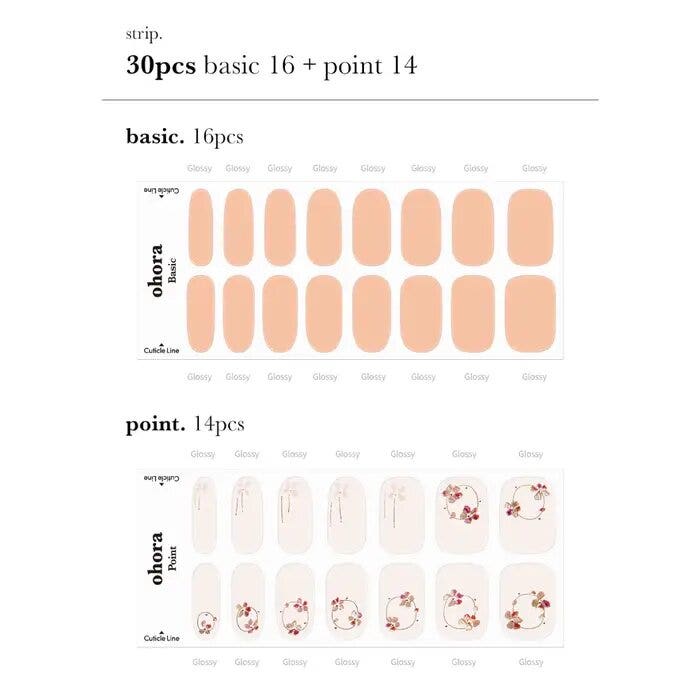 Ohora Gel Nails Smalto Adesivo 180 Delicate-2