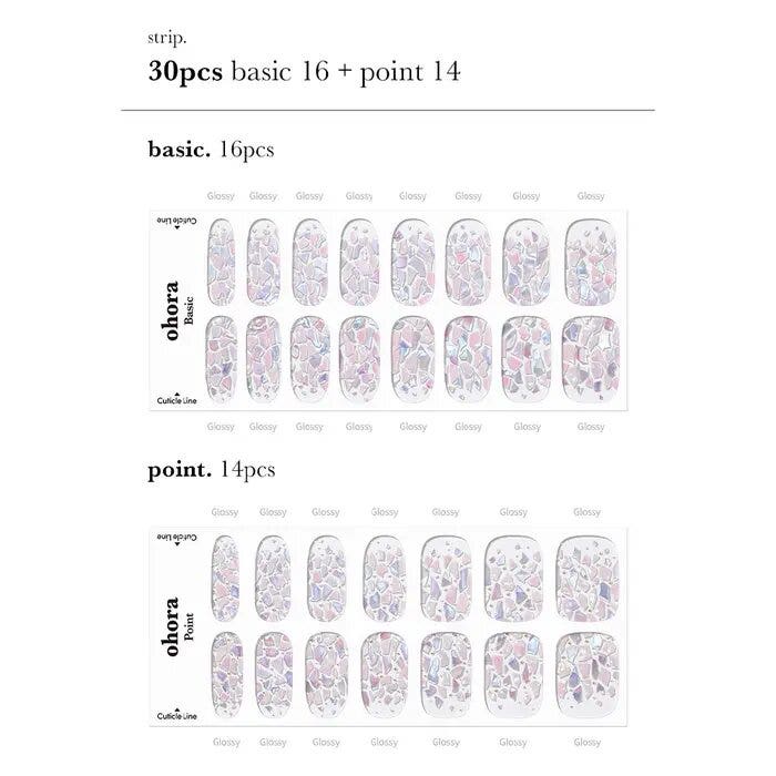 Ohora Gel Nails Smalto Adesivo 352 Petal Rain-2