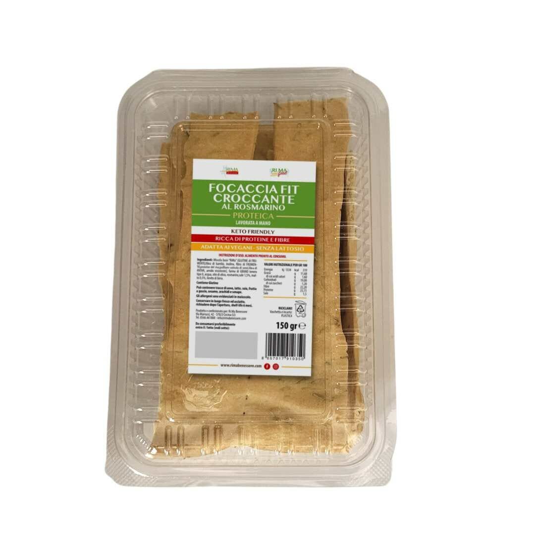 Ri.Ma Benessere Focaccia Fit Croccante Proteica Al Rosmarino 150g-1