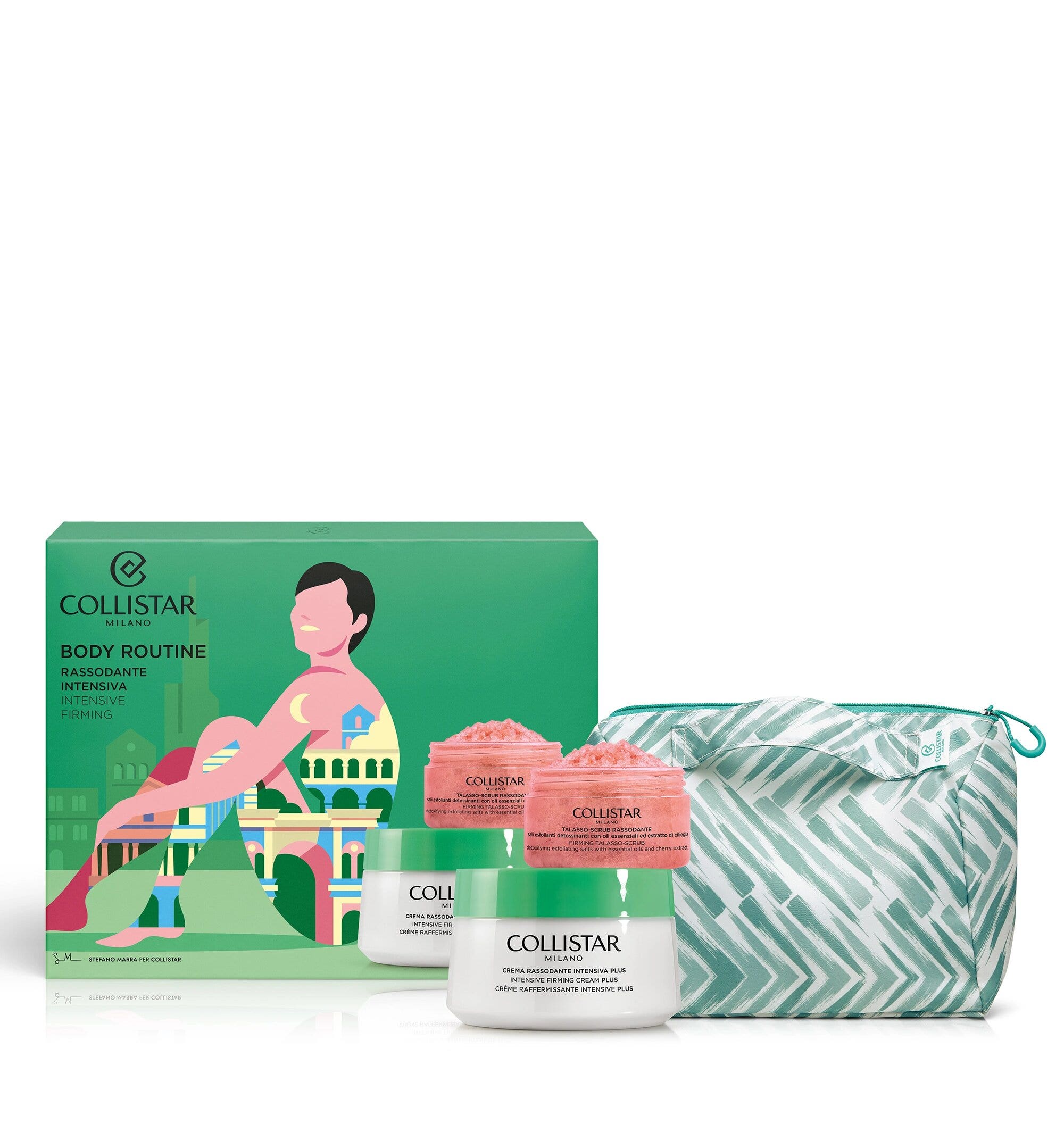 Collistar Cofanetto Corpo Crema Rassodante Plus 400ml + Talasso Scrub 150ml +Pochette-3