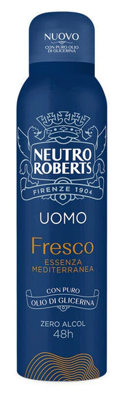 Neutro Roberts Deodorante Spray Uomo Essenza Mediterranea 150ml-1