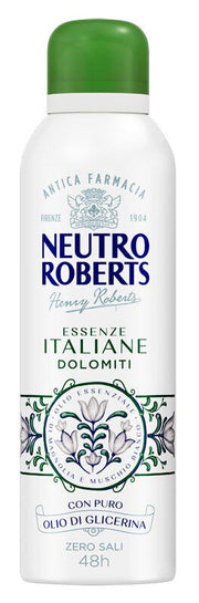 Neutro Roberts Deodorante Spray Dolomiti Senza Sali di Alluminio 200ml-1