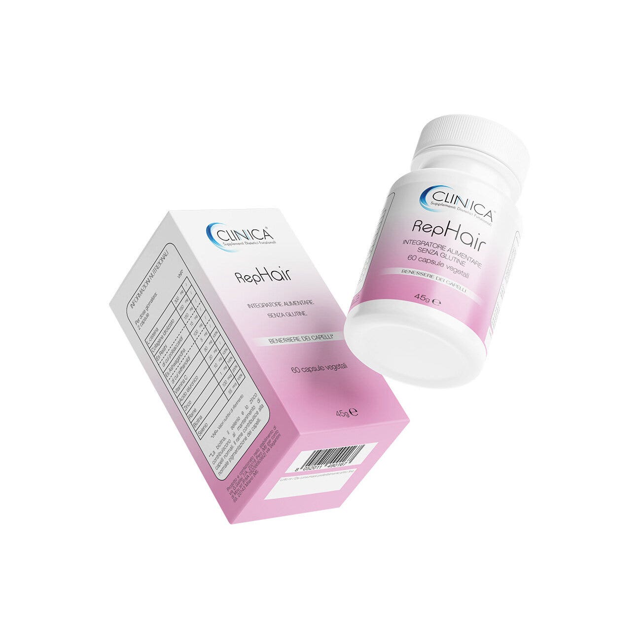 Clinica Rephair 60 Capsule Vegetali – 1 Mese Di Trattamento-4