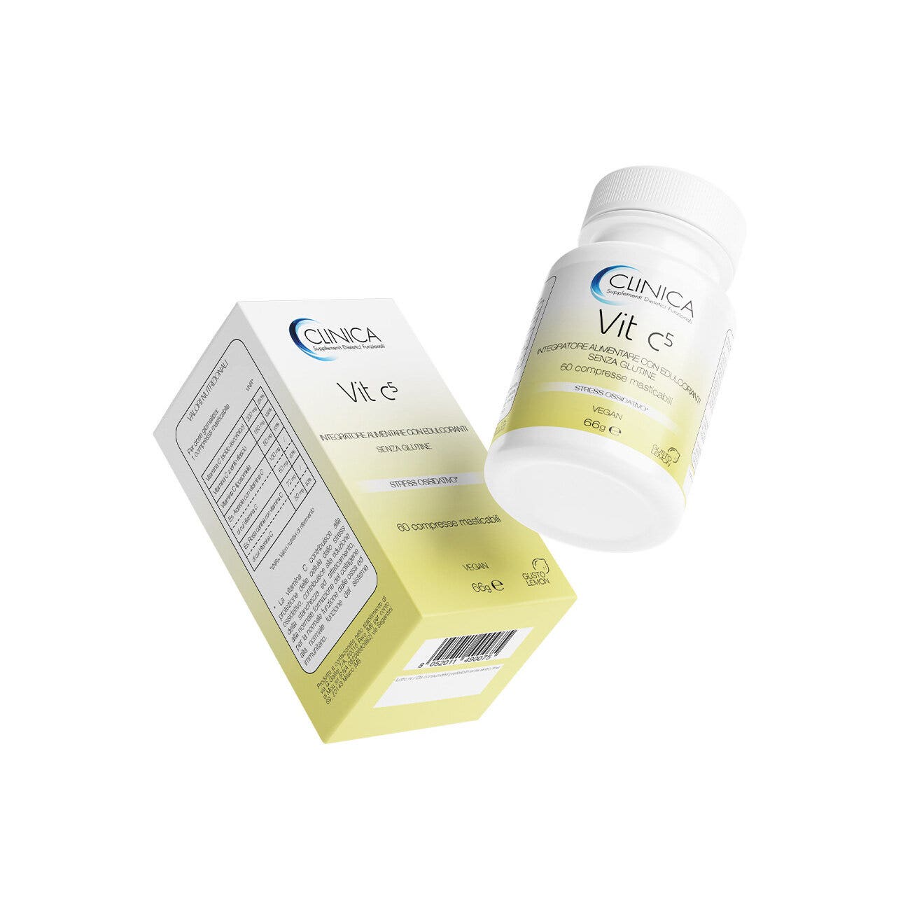 Clinica Vit C5 60 Compresse Masticabili – 2 Mesi Di Trattamento-4