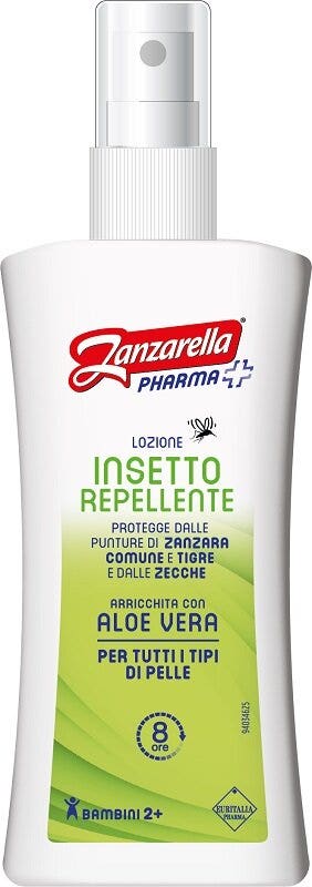 Zanzarella Insetto Repellente Aloe Vera 100ml-1