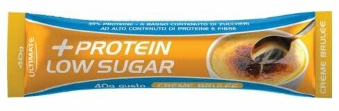 Ultimate Protein Low Sugar Barretta Creme Brulee 40g-1