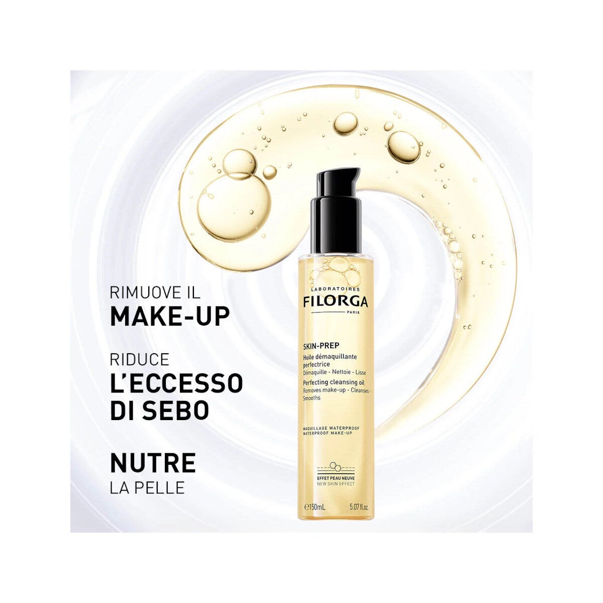 Filorga Skin Prep Olio Struccante Viso Nutriente 150ml-3