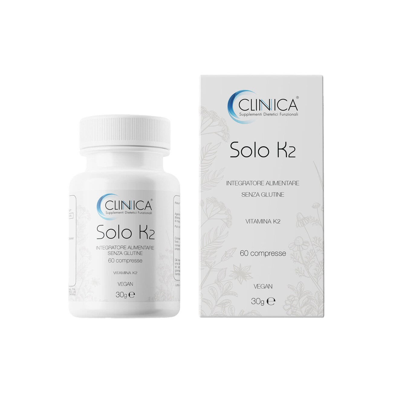 Clinica Solo K2 60 Compresse – 2 Mesi Di Trattamento-2