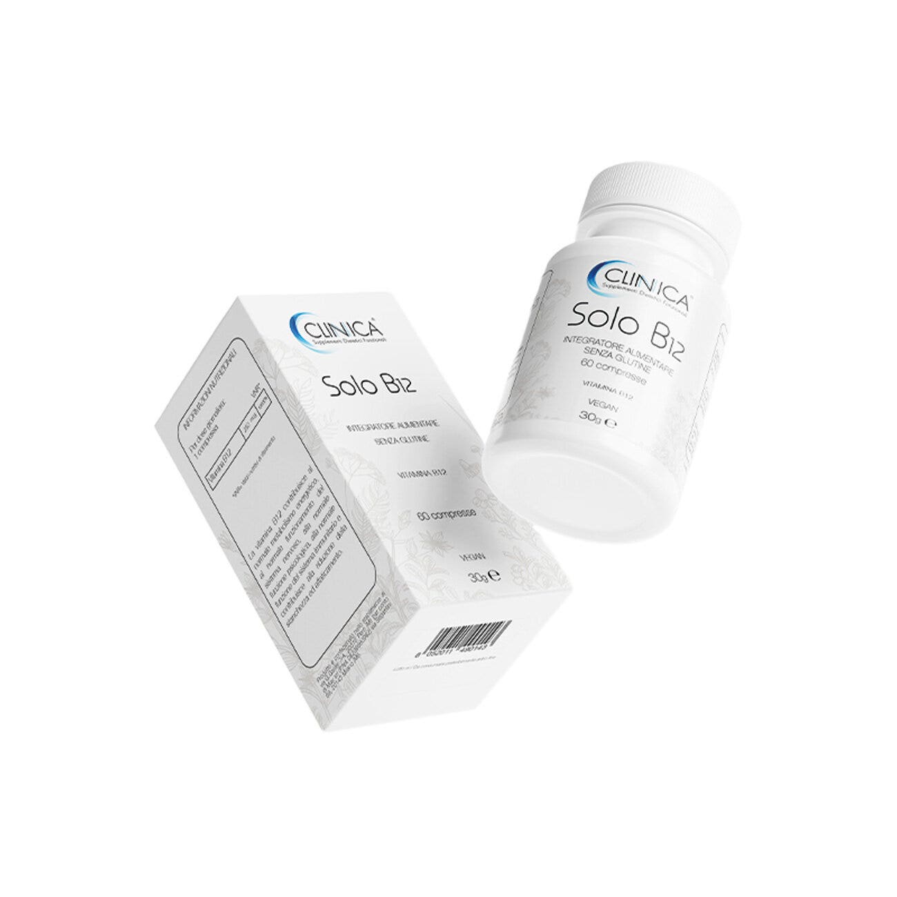Clinica Solo B12 60 Compresse – 2 Mesi Di Trattamento-4