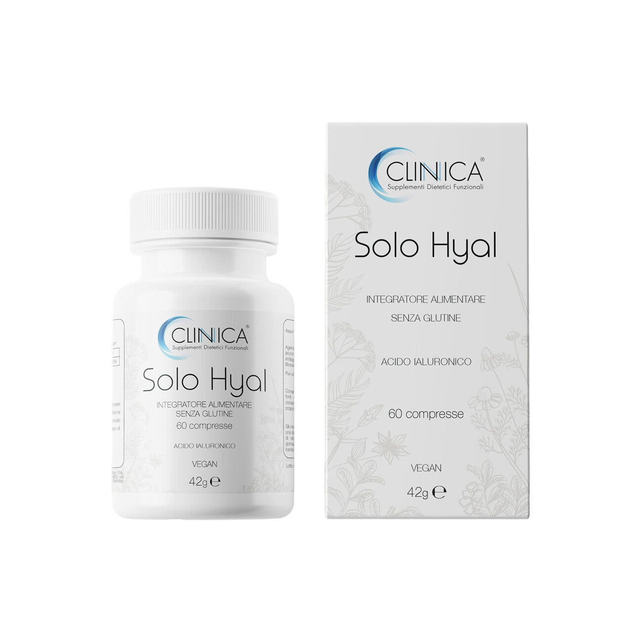 Clinica Solo Hyal 60 Compresse – 1 Mese Di Trattamento-2