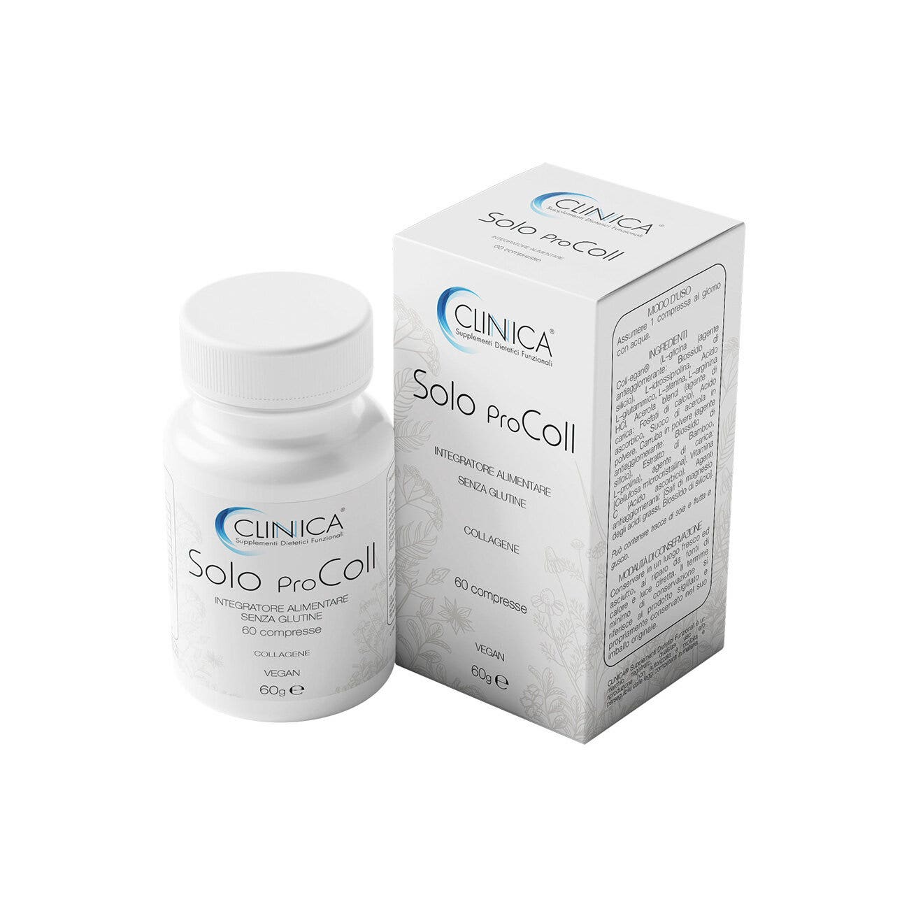 Clinica Solo proColl 60 Compresse = 2 Mesi Di Trattamento-3