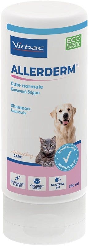 Virbac Allerderm Shampoo Cute Normale Cane & Gatto 250ml-1
