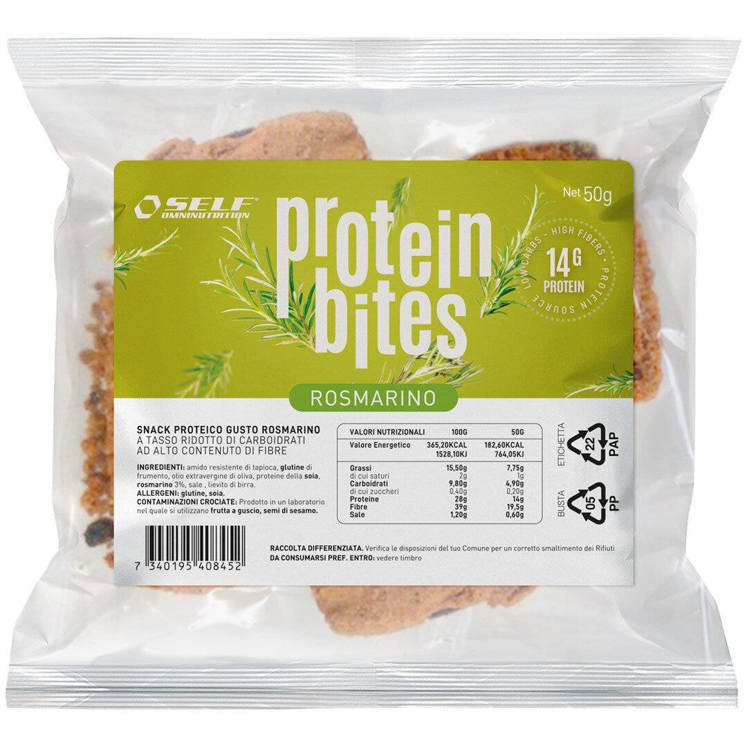 Self Omninutrition Protein Bites Gusto Rosmarino 50g-1