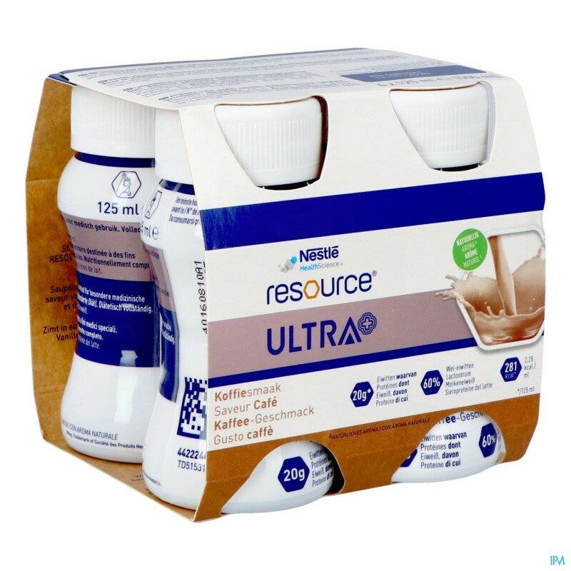 Resource Ultra+ Gusto Caffè 4x125ml-1