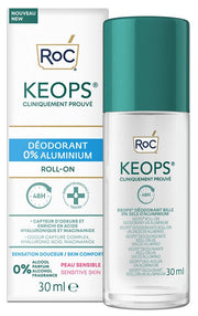 Roc Keops Deodorante Roll-on 0% Sali Di Alluminio 150ml-1