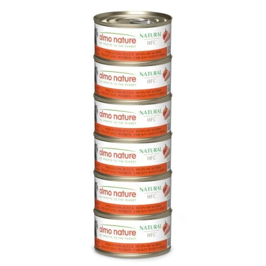 Almo Mega Pack Pollo con Zucca 6 x 70gr