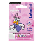 Labello Soft Rosé Disney Limited Edition Daisy Duck Burrocacao Labbra Colorato E Idratante 4,8g-1