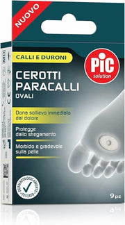 Pic Solution Cerotti Paracalli Ovali Confezione Da 9 Pezzi 2,8x1,8cm-1