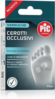 Pic Solution Cerotti Occlusivi Per Il Trattamento Verruche Confezione Mix 16 Pezzi-1