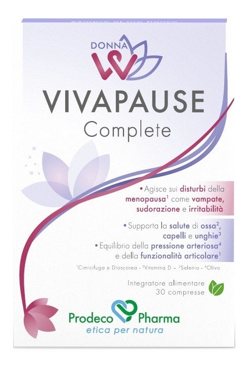 Donna W Vivapause Complete 30 Compresse-1