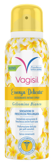 Vagisil Essenza Delicata Gelsomino Bianco Deodorante Intimo Spray 125 ml