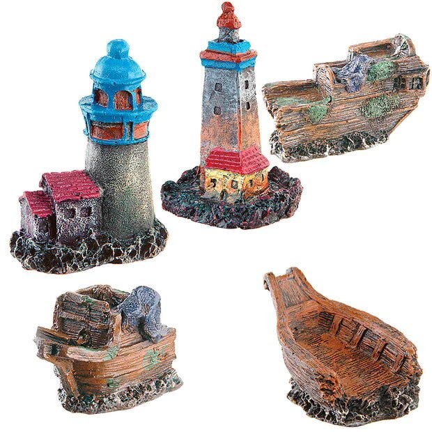 Ferplast Blu 9180 Aqua Mini Articoli In Resina Per Decorazione Acquari-3