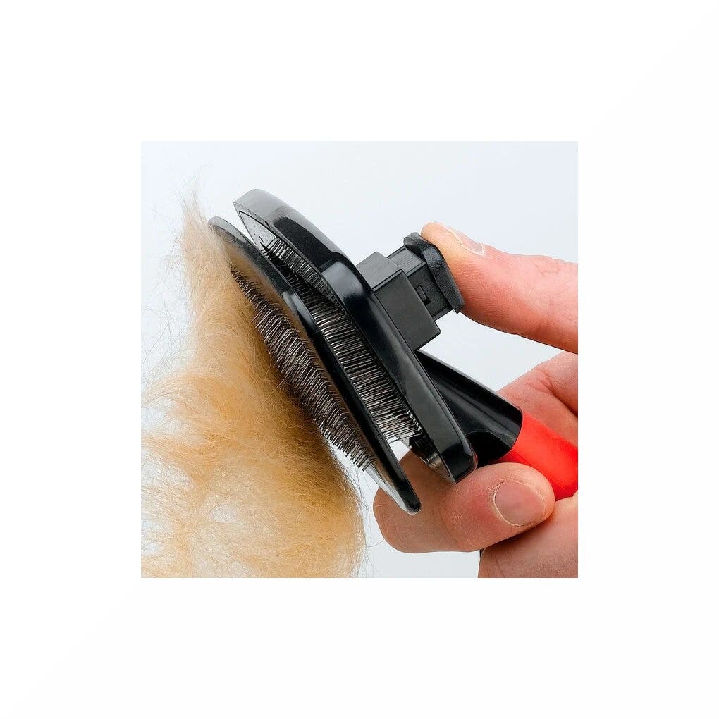 Ferplast GRO 5955 Spazzola Cardatore Per Cani E Gatti Pelo Medio E Lungo-2