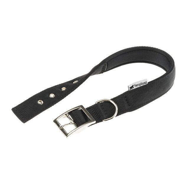 Ferplast Daytona C Collare In Nylon Con Soffice Imbottitura Nero Per Cani C40/63-1