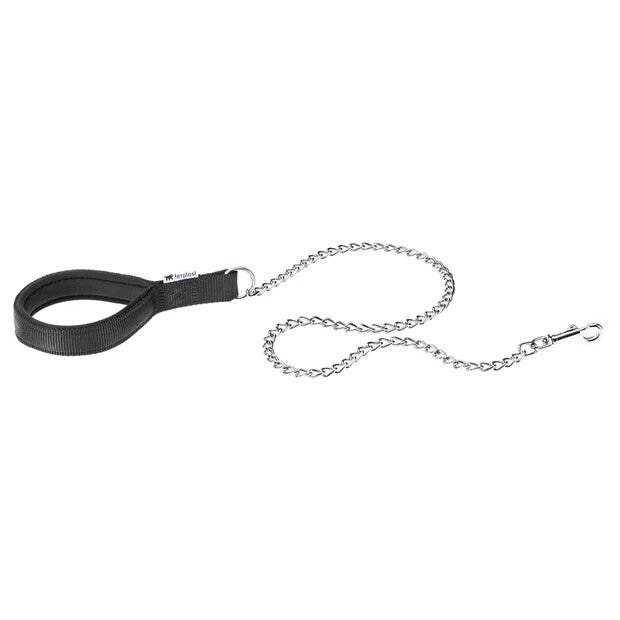 Ferplast Daytona Guinzaglio Corto In Nylon Con Impugnatura Imbottita Nero Per Cani GM25/100-1