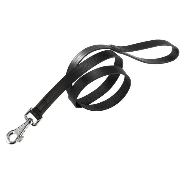 Ferplast Natural Guinzaglio Nero Per Cani In Vera Pelle Taglia G20/120-1