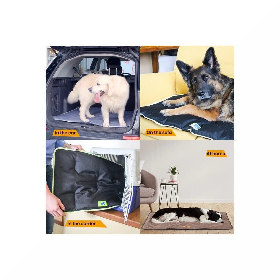 Ferplast  Jolly 60 Materassino Per Cani Tessuto Tecnico Nero 57 x 38 cm-3