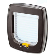 Ferplast Swing 1 Portina Per Gatti E Piccoli Cani Con Chiusura A 2 Vie Colore Marrone-1