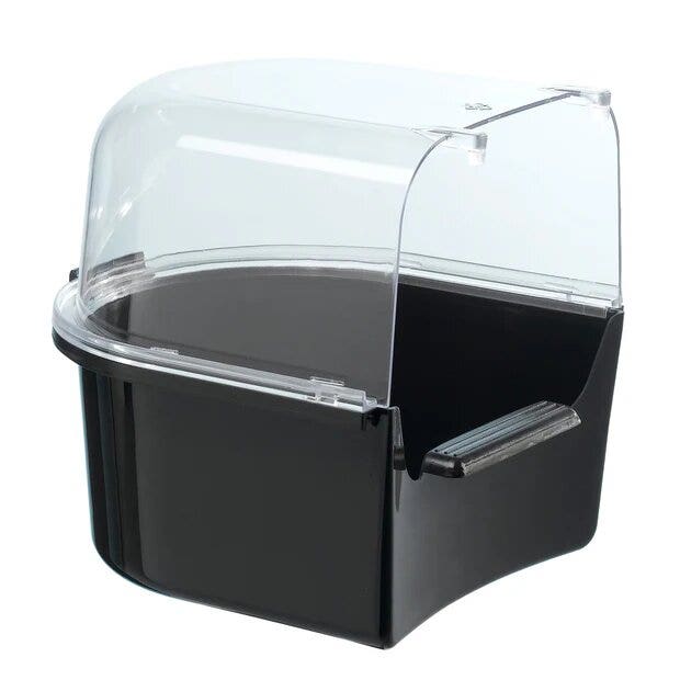 Ferplast Trevi Bagnetto In Plastica Per Canarini, Piccoli Uccelli Ed Esotici-2