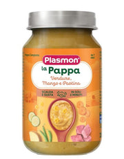 Plasmon La Pappa - Verdure Manzo e Pastina 2x200g-1