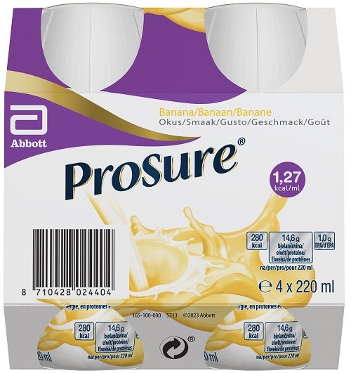 Prosure Banana 4 Bottiglie da 220 ml-0