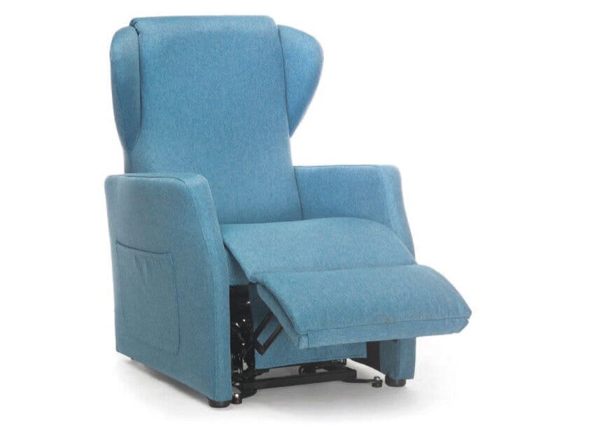 Mopedia Poltrona Elevabile Ninfea Senza Roller PO400 Blu-2