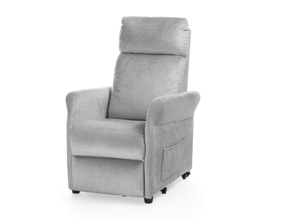 Mopedia Poltrona Elevabile Chloe PO403 Grigio Perla-5
