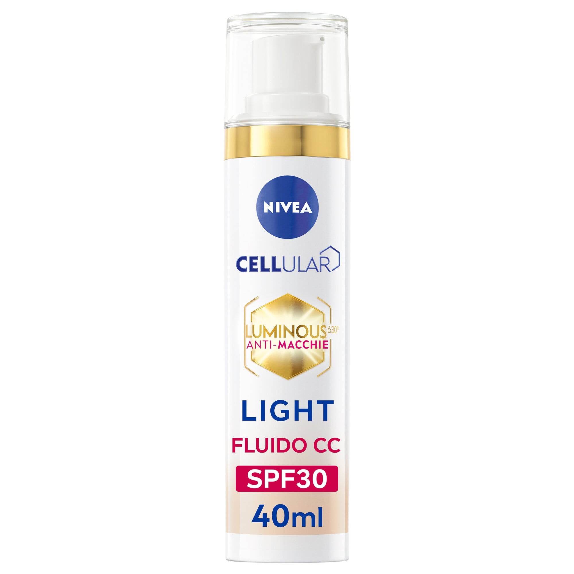 Nivea Cellular Luminous630 CC Anti-Macchie SPF30 40ml 01 Light-1