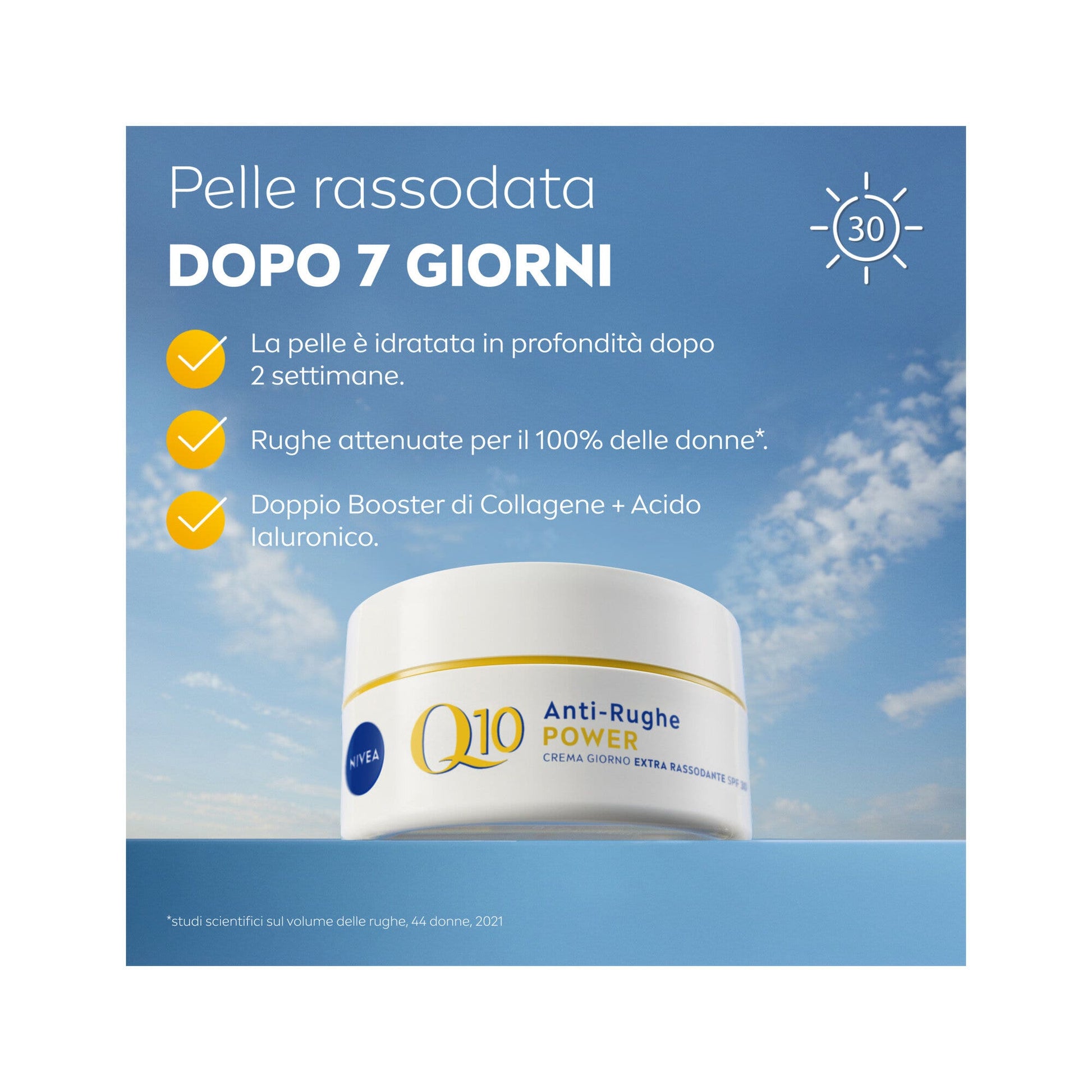 Nivea Q10 Anti-rughe Power Crema Giorno Extra Rassodante Spf 30 Viso Antirughe 50ml-2